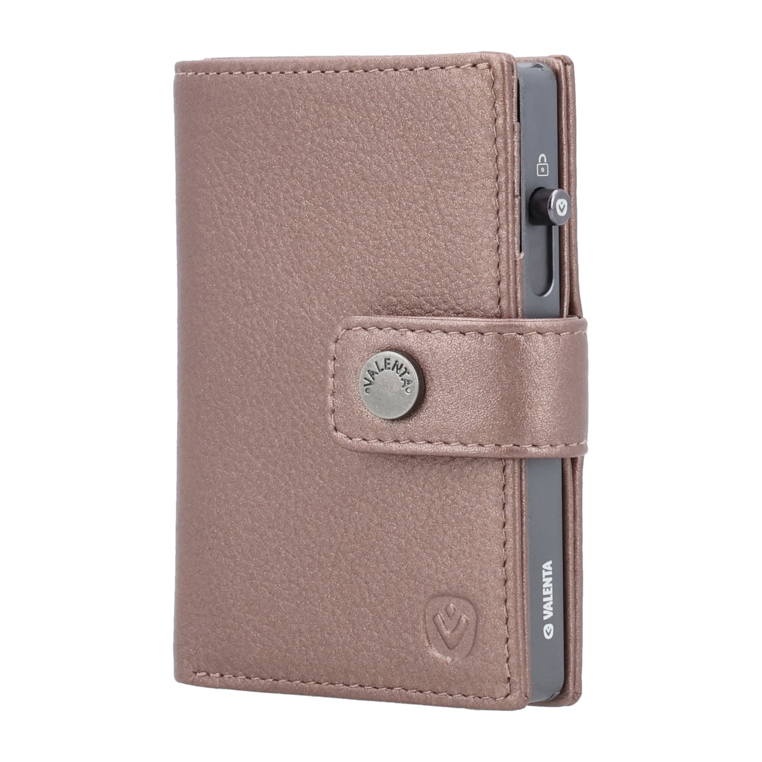 Cardprotector Graphite Grey + Card Wallet Luxe Metallic Copper