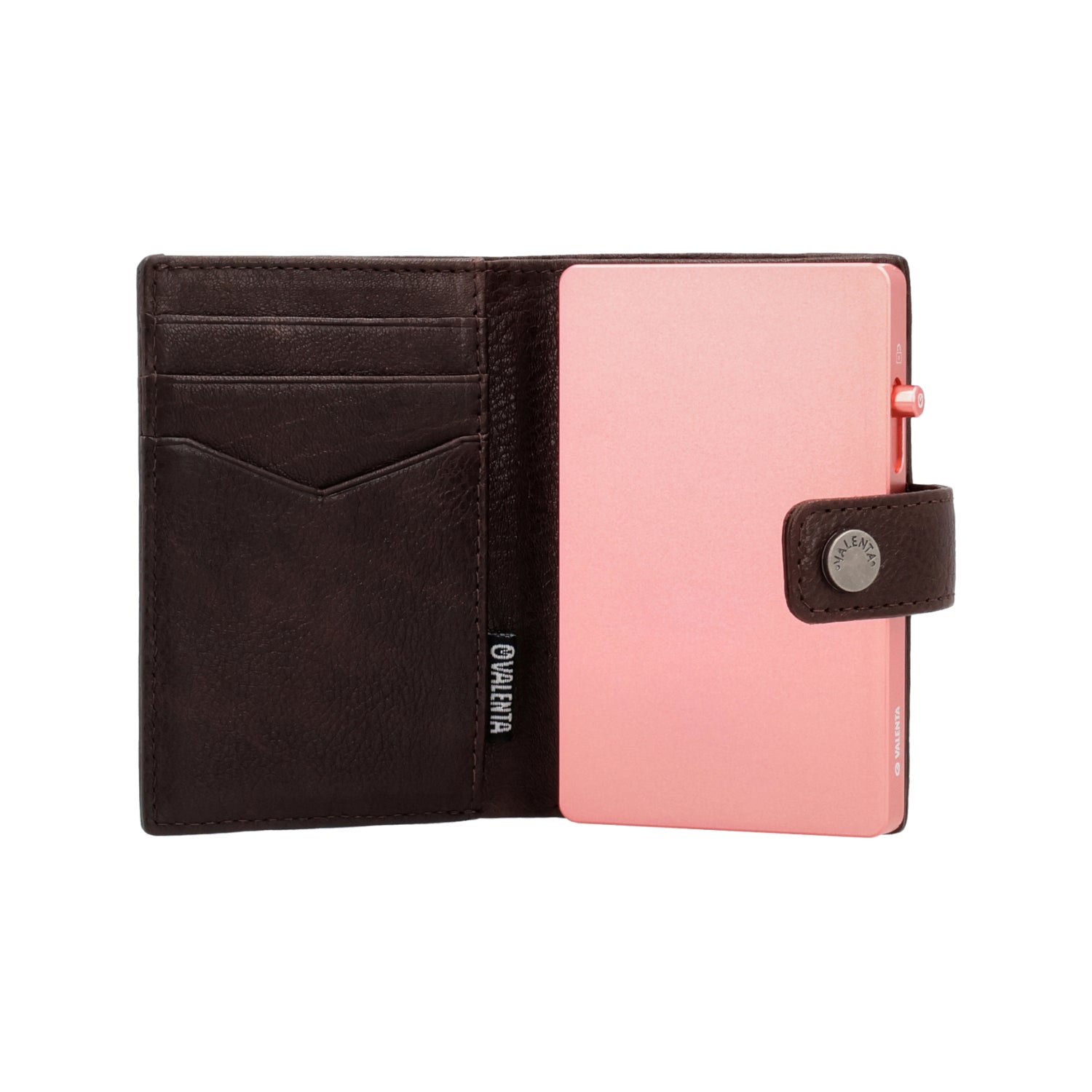 Cardprotector Rose + Card Wallet Luxe Chocolate
