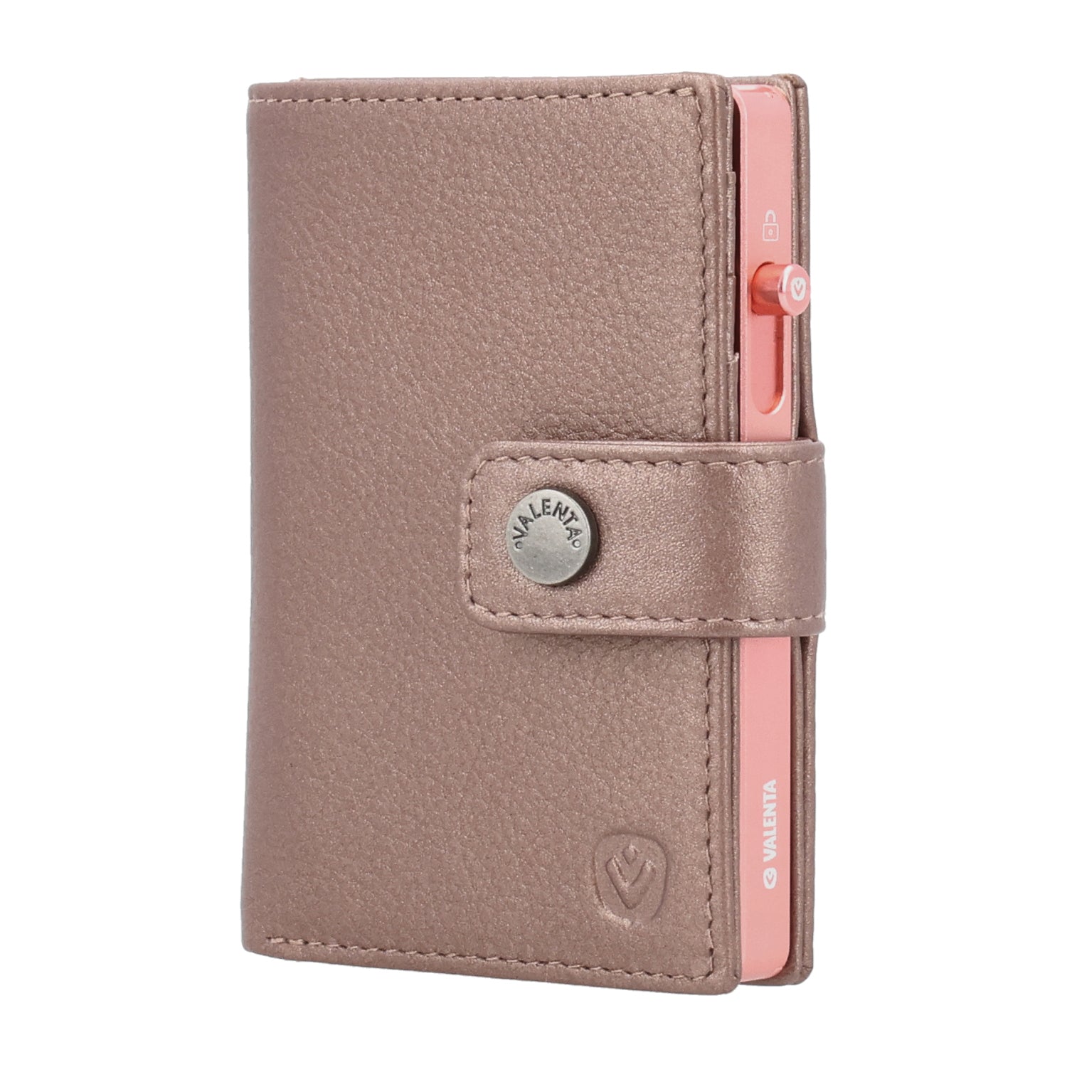 Cardprotector Rose + Card Wallet Luxe Metallic Copper