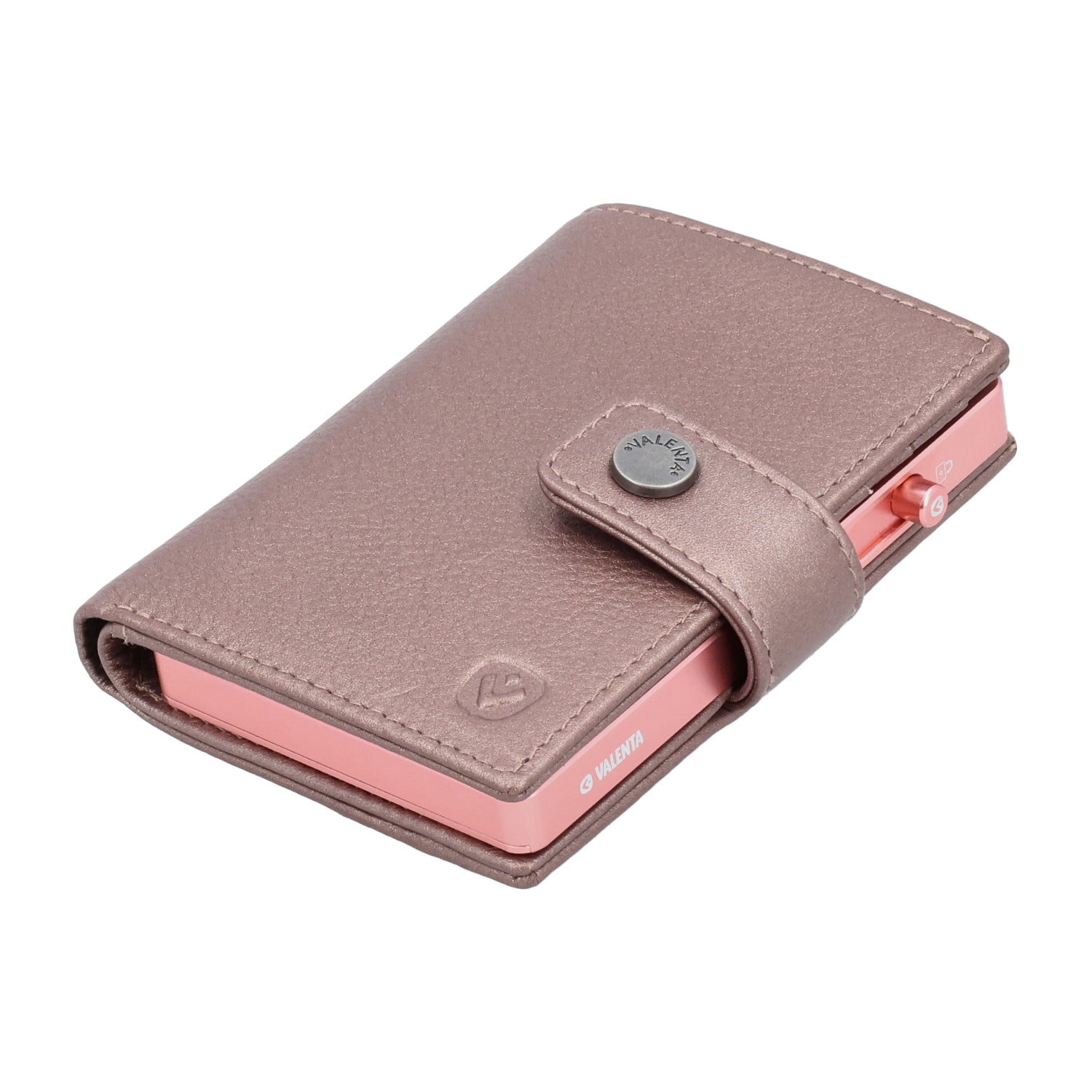 Cardprotector Rose + Card Wallet Luxe Metallic Copper