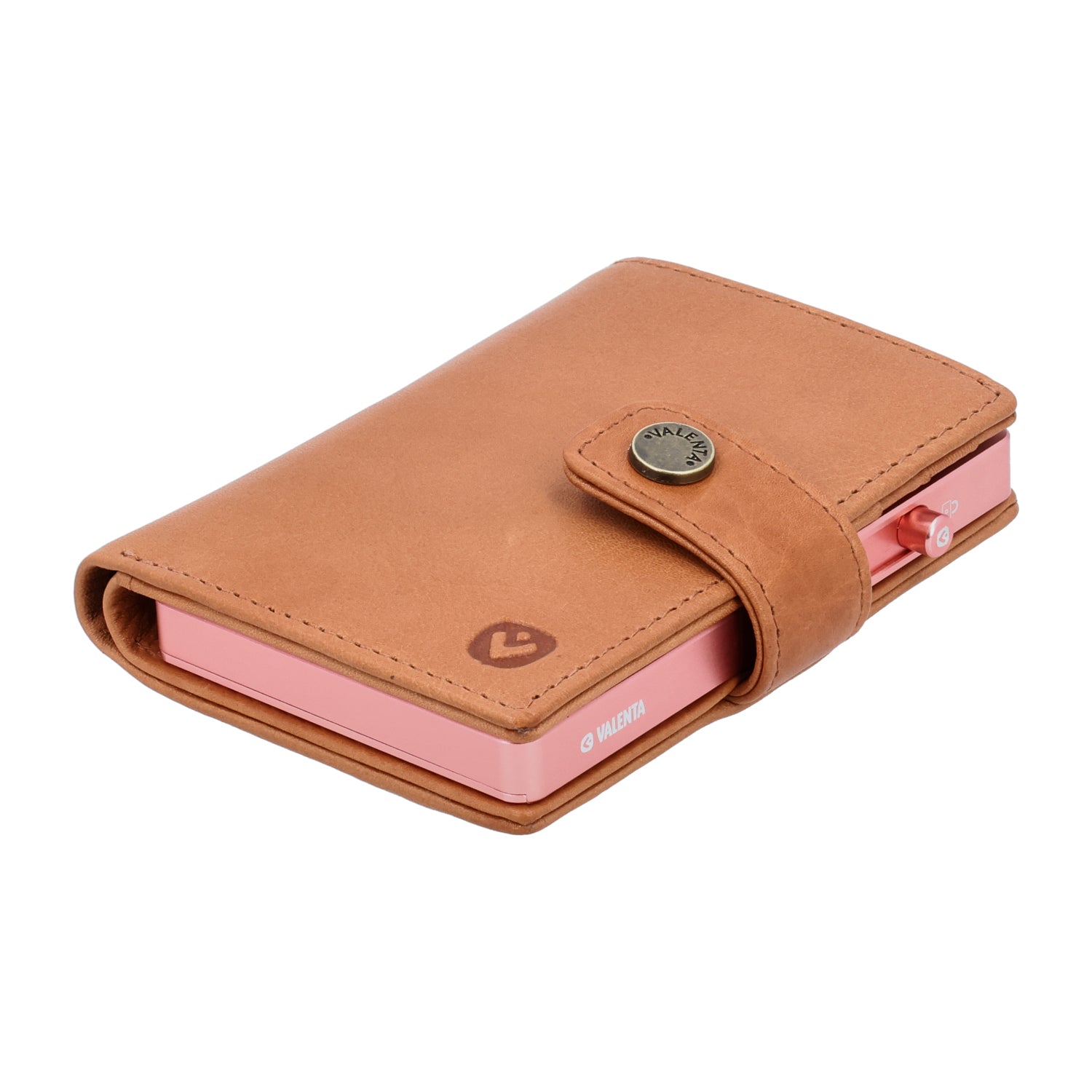 Cardprotector Rose + Card Wallet Luxe Tan