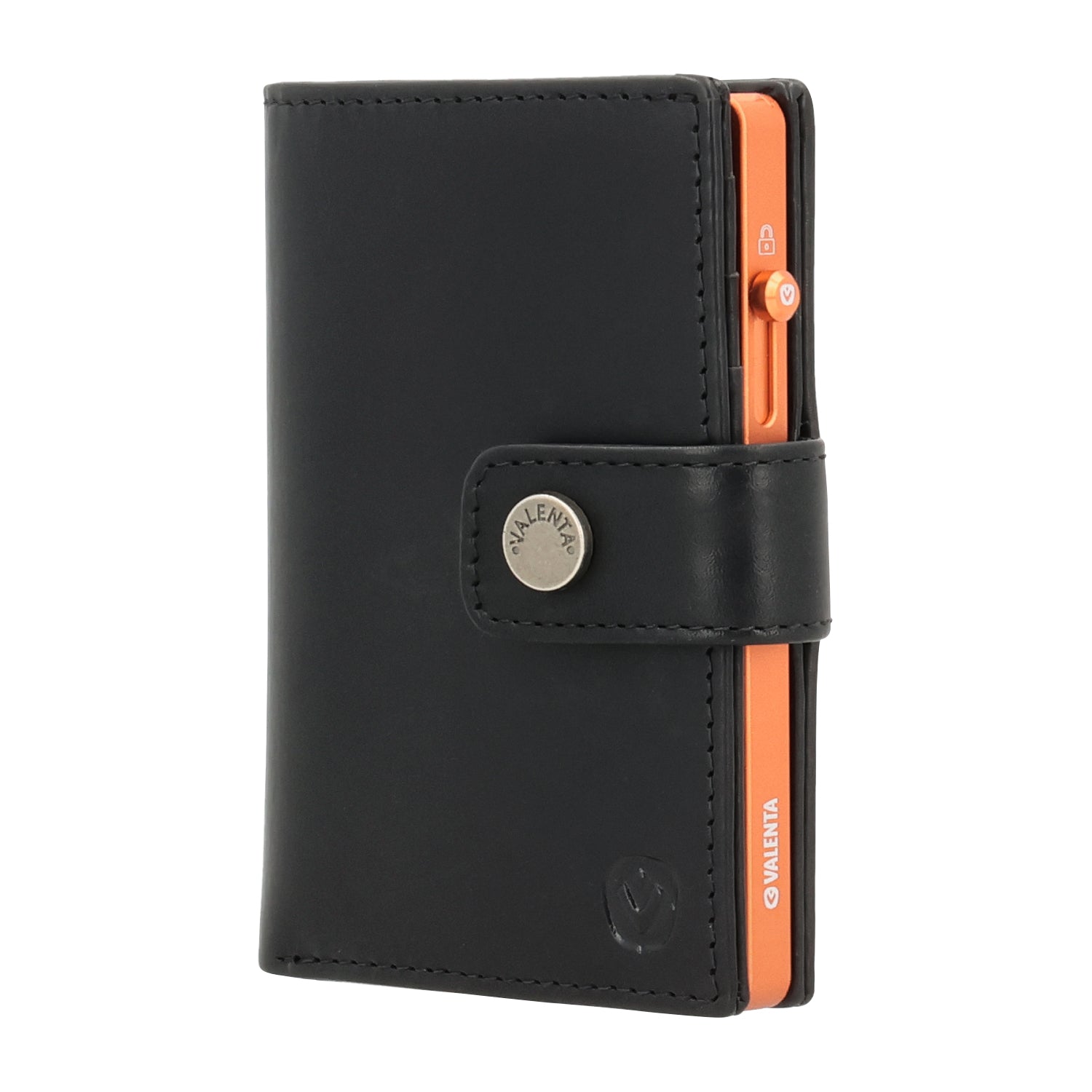 Cardprotector Thin Orange + Card Wallet Luxe Black