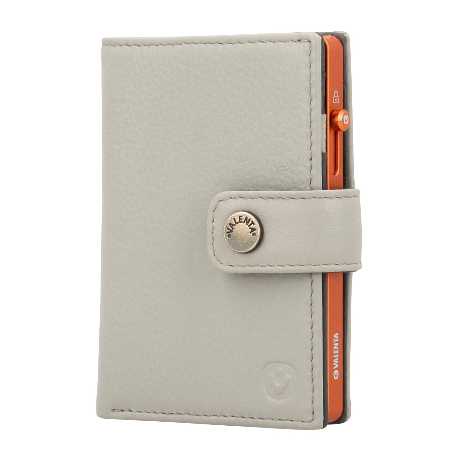 Cardprotector Thin Orange + Card Wallet Luxe Off-White