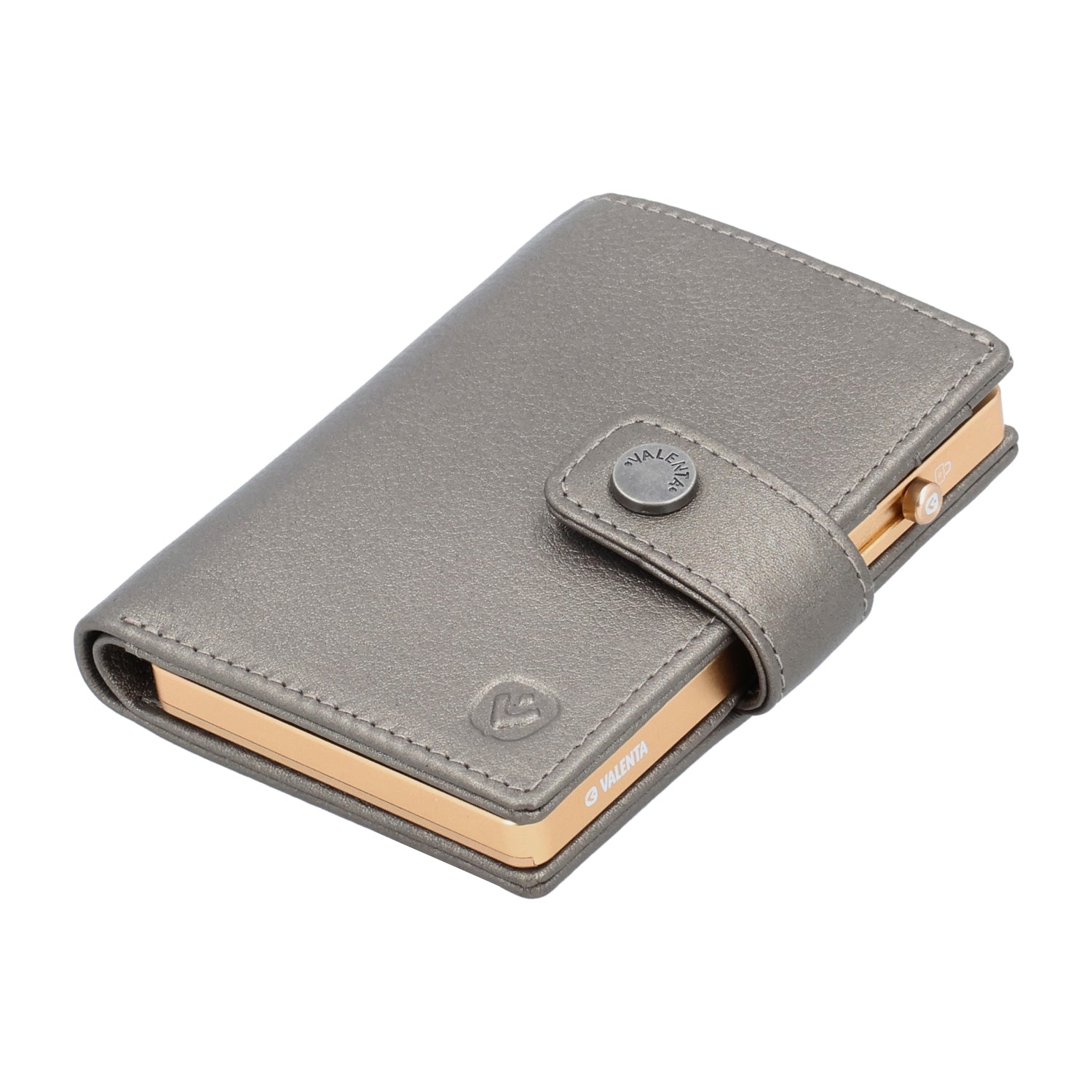 Cardprotector Thin Soft Gold + Card Wallet Luxe Metallic Bronze