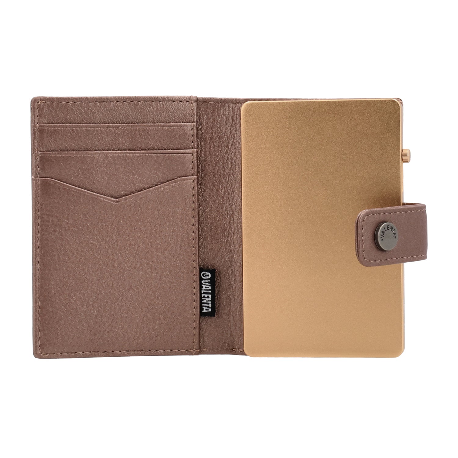 Cardprotector Thin Soft Gold + Card Wallet Luxe Metallic Copper