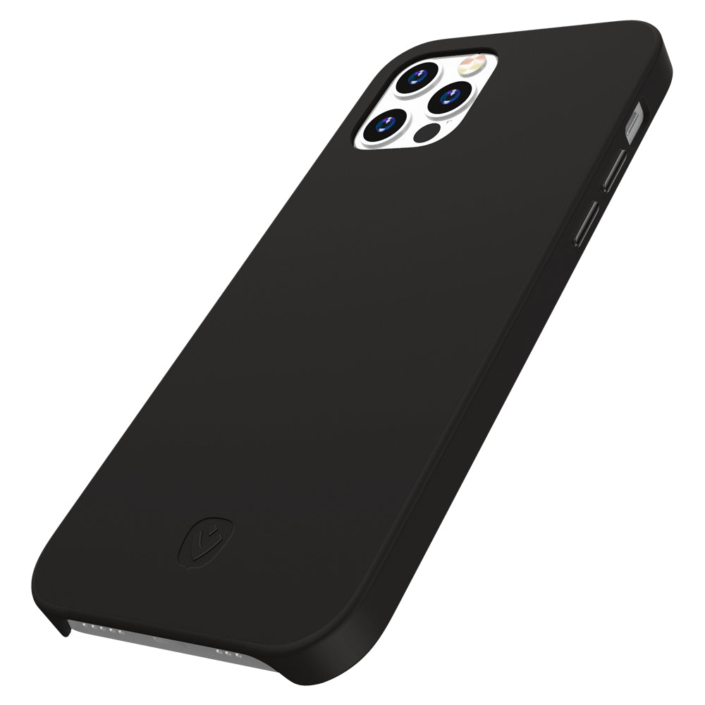 2-in-1 Wallet Leer Luxe iPhone 12-12 Pro Zwart