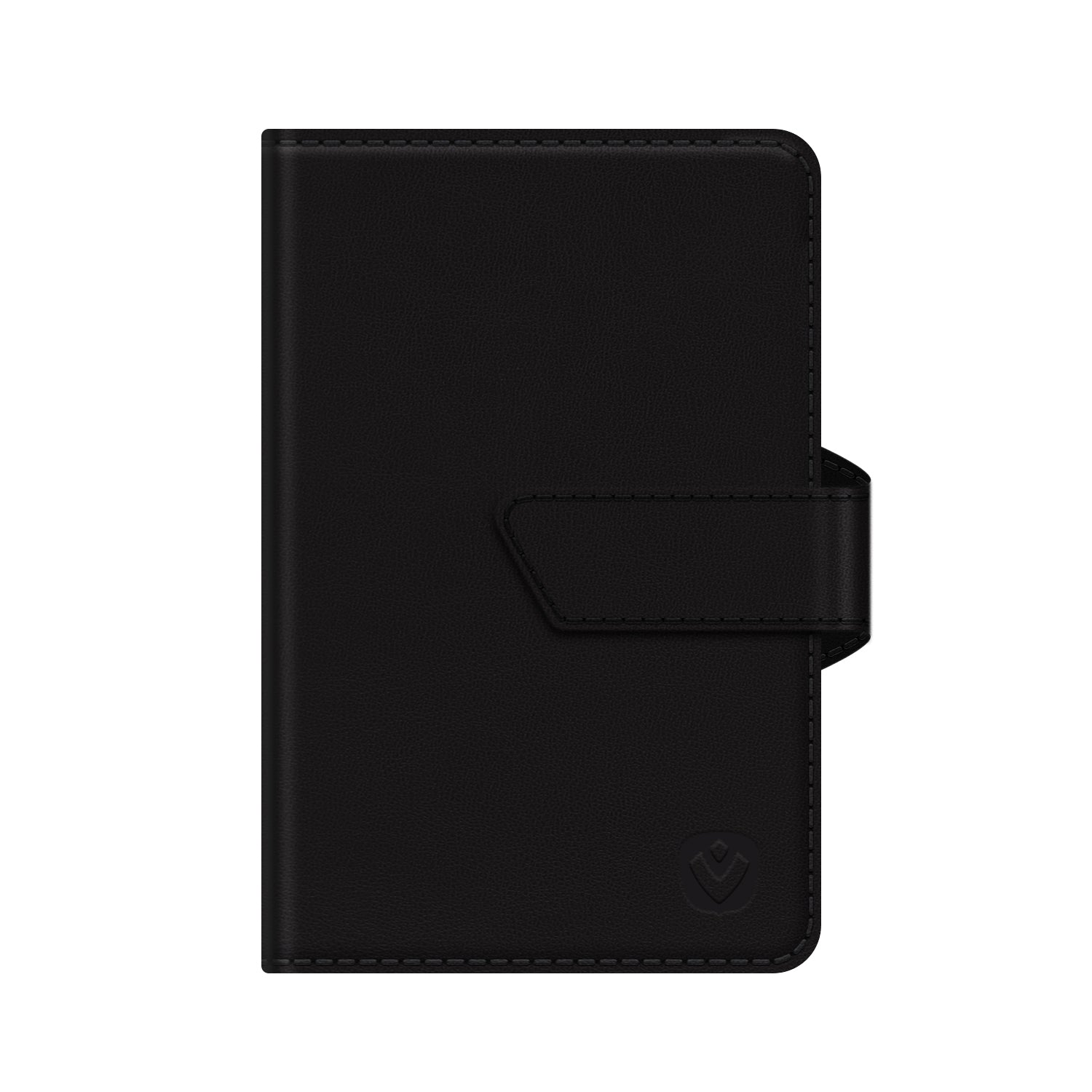 Card Case Plus Wallet Snap 2-in-1 Zwart