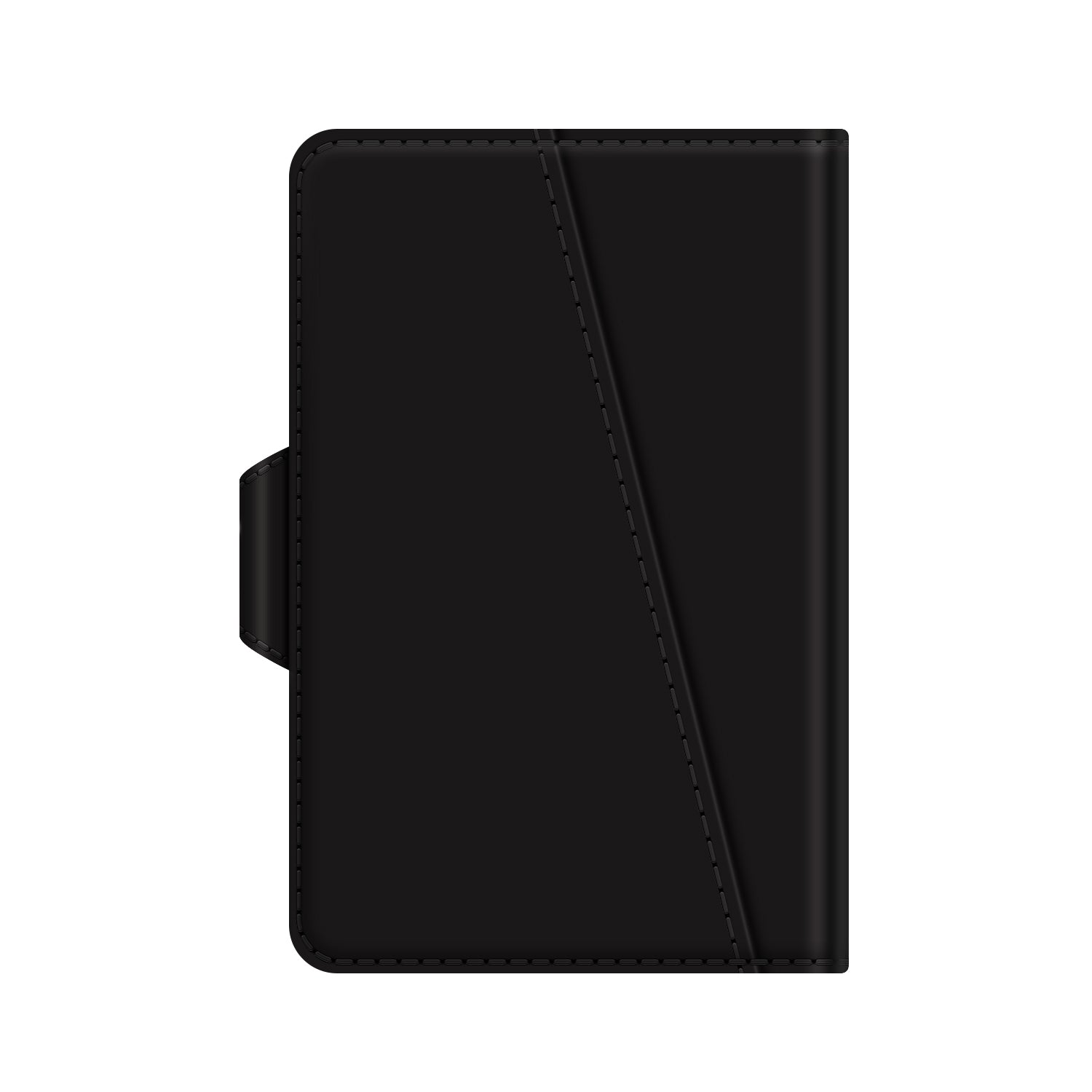 Card Case Plus Wallet Snap 2-in-1 Black