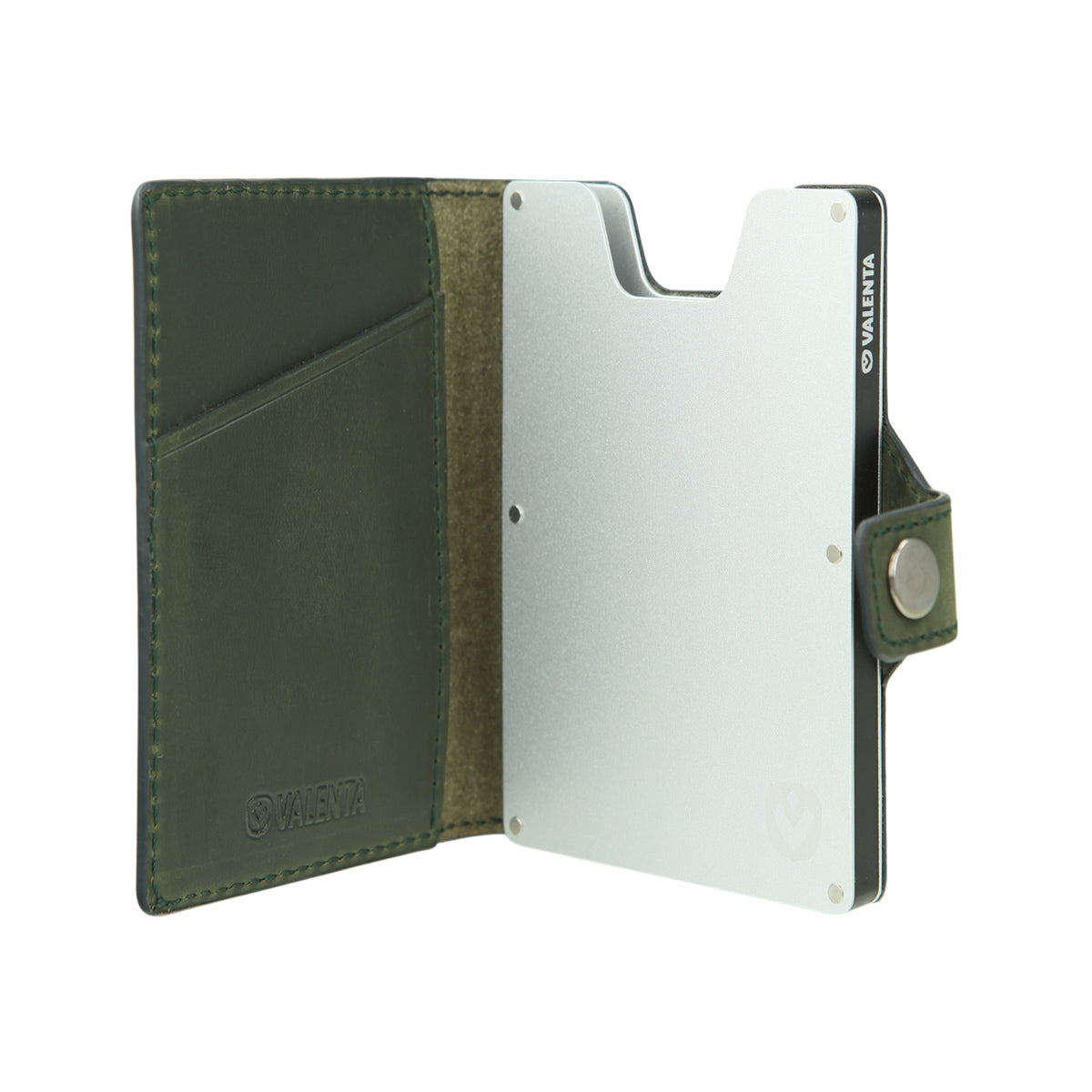 Card Case Wallet Vintage Green
