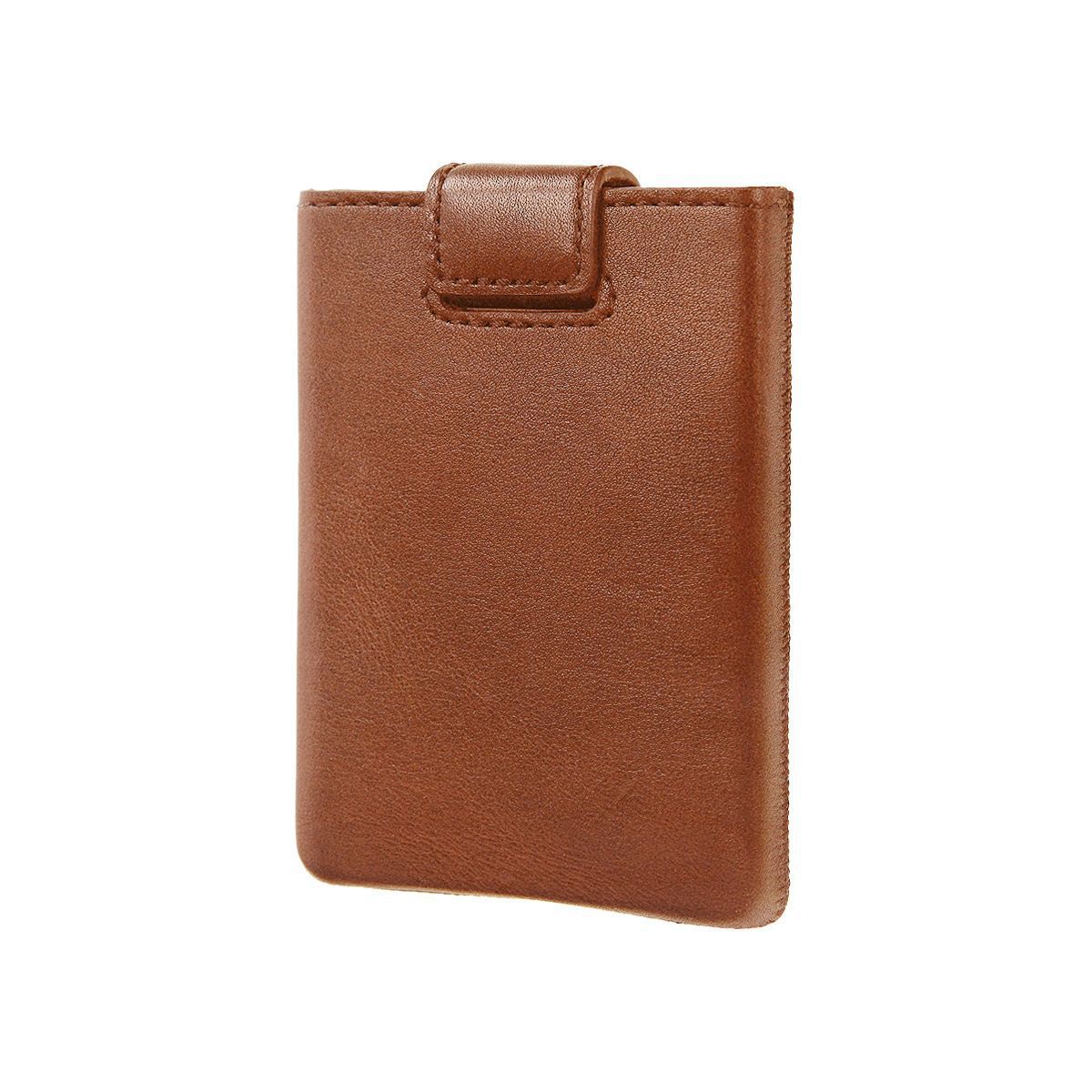Card Case Pocket Luxe Cognac