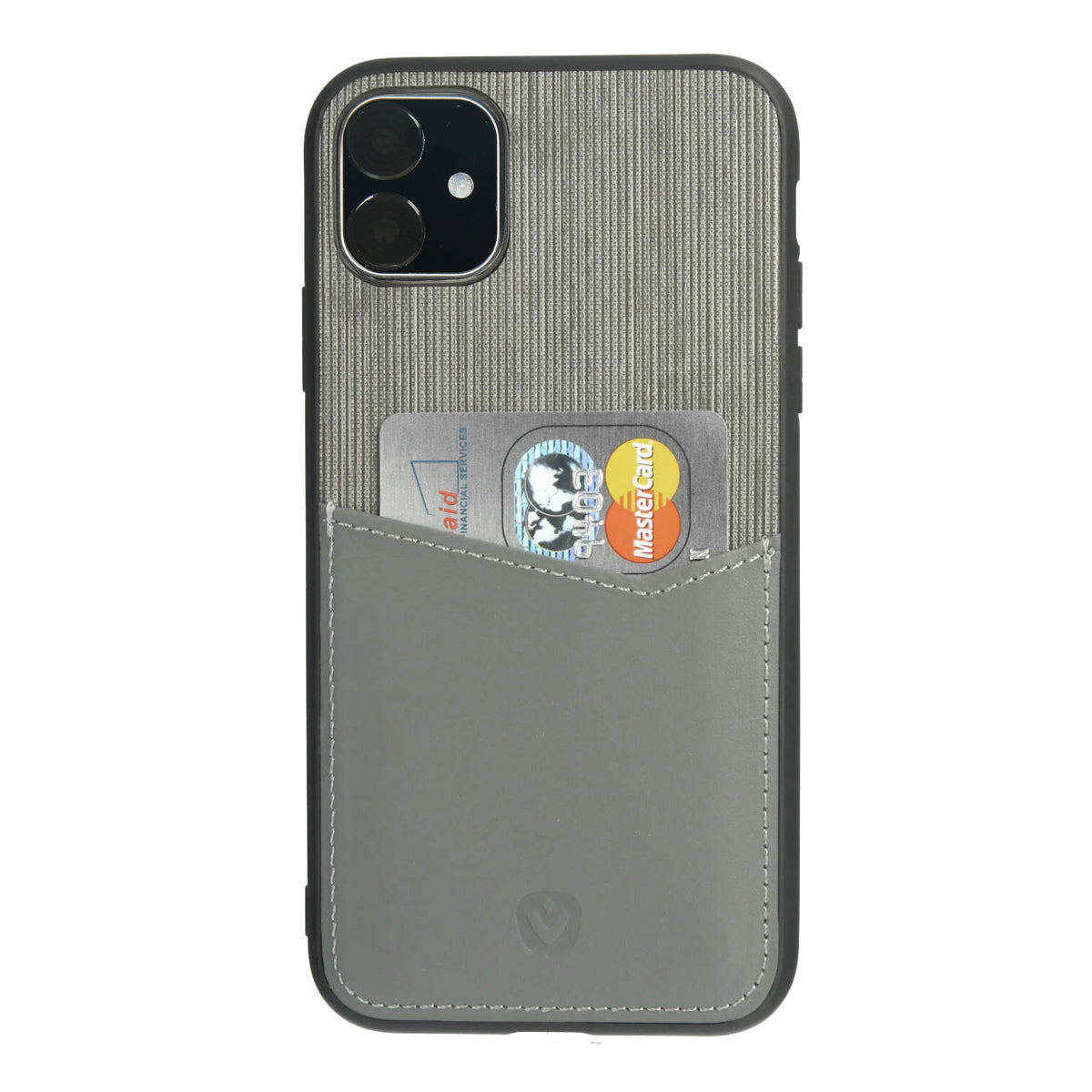 Back Cover Grey Card Slot iPhone 11/XR
