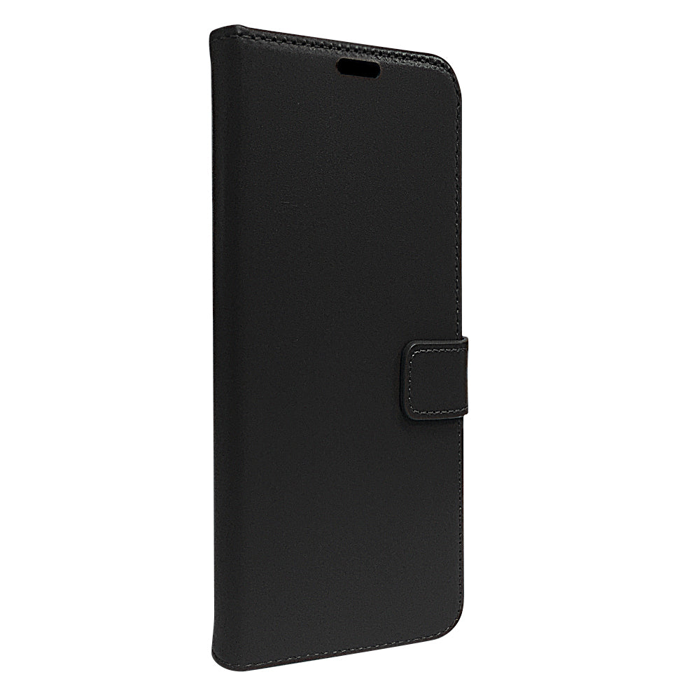 Book Case Leather Black - Galaxy A71