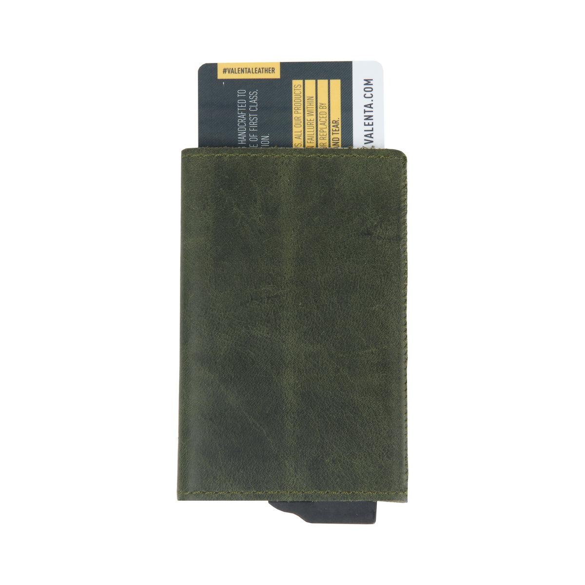 Card Case Plus Vintage Green