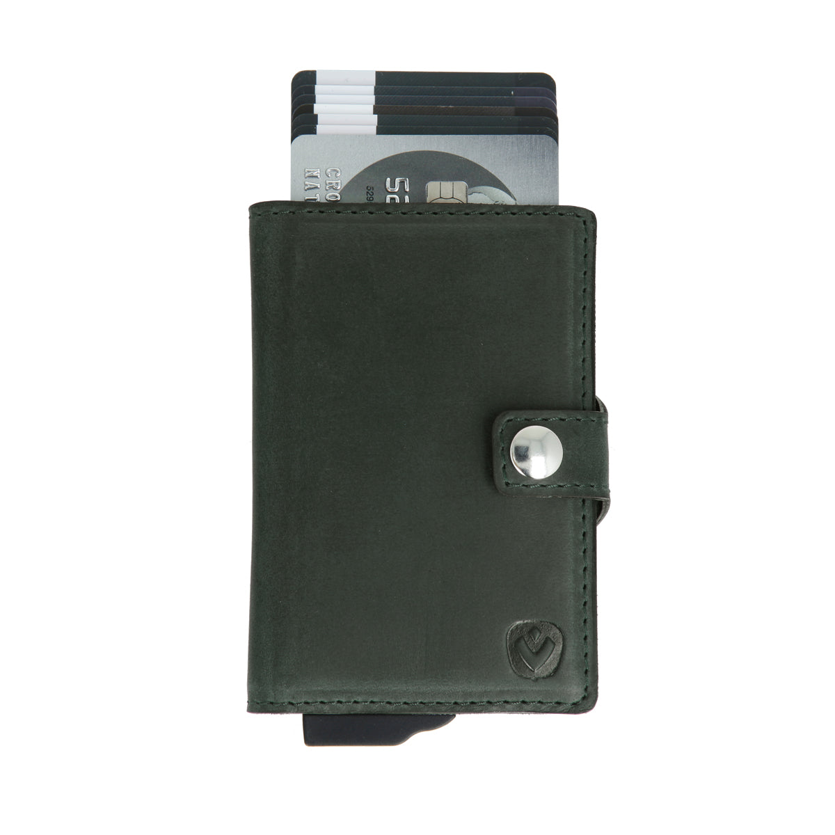 Card Case Plus Wallet Vintage Green