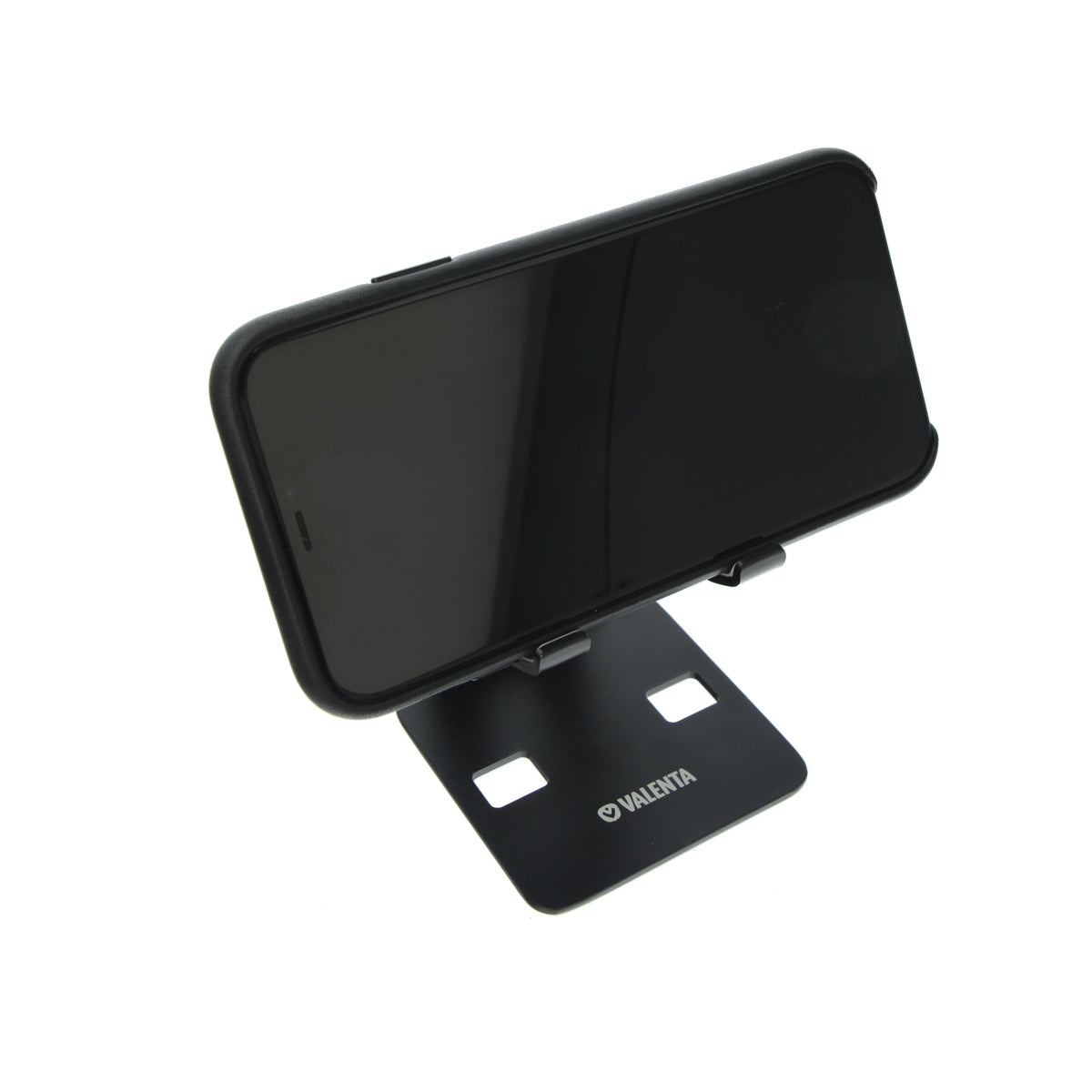 Phone Holder Foldable Alu Black