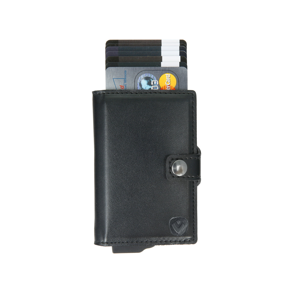 Card Case Plus Wallet Schwarz/Silber