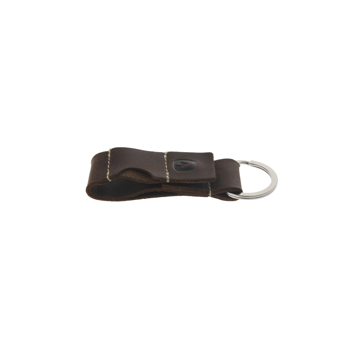 Keychain Leather Coin Vintage Brown