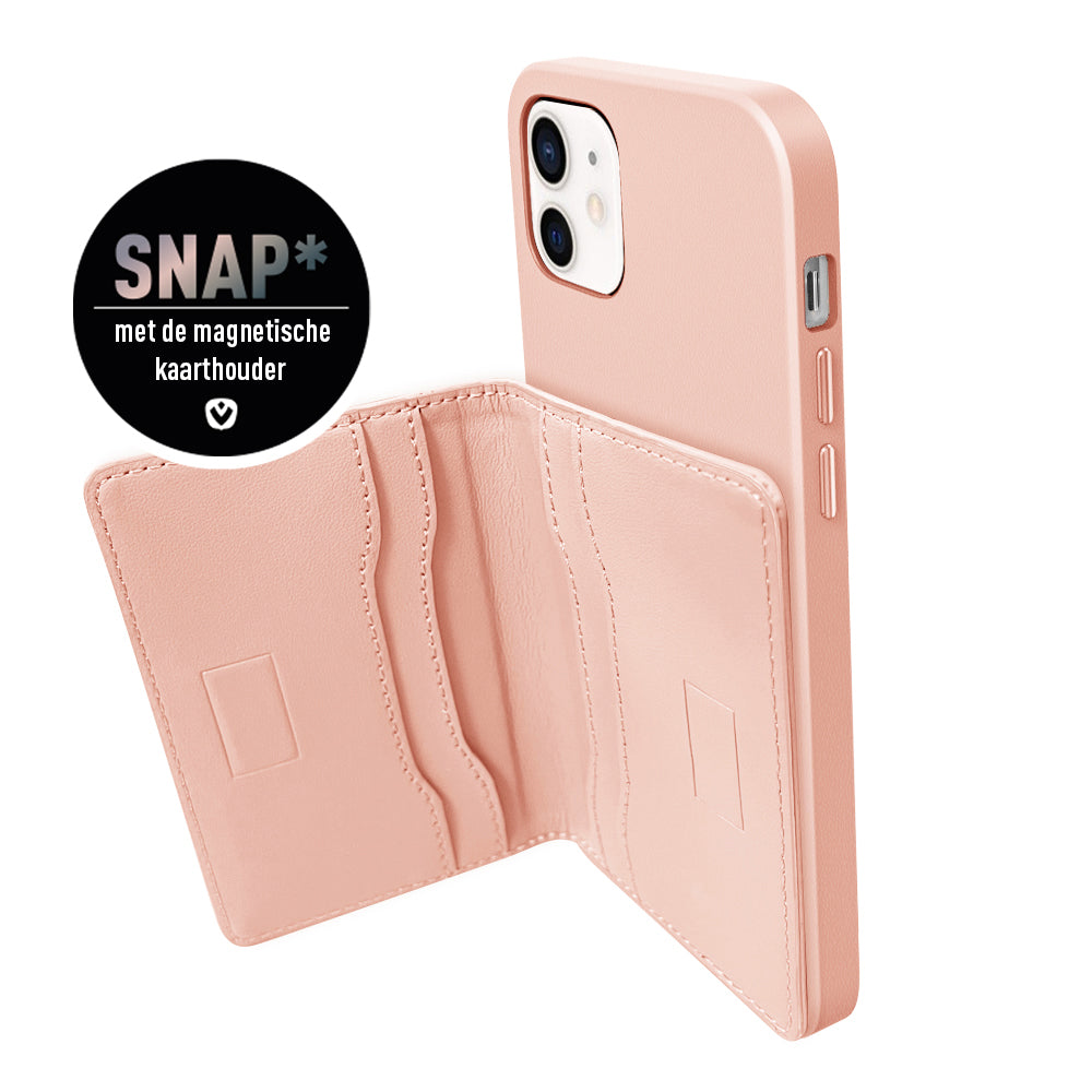 Back Cover Snap Luxe Roze iPhone 12 Mini