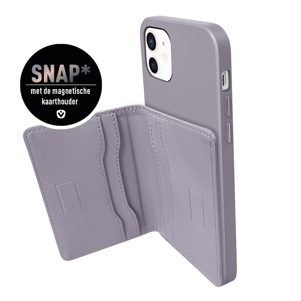 Back Cover Snap Luxe Paars iPhone 12 Mini