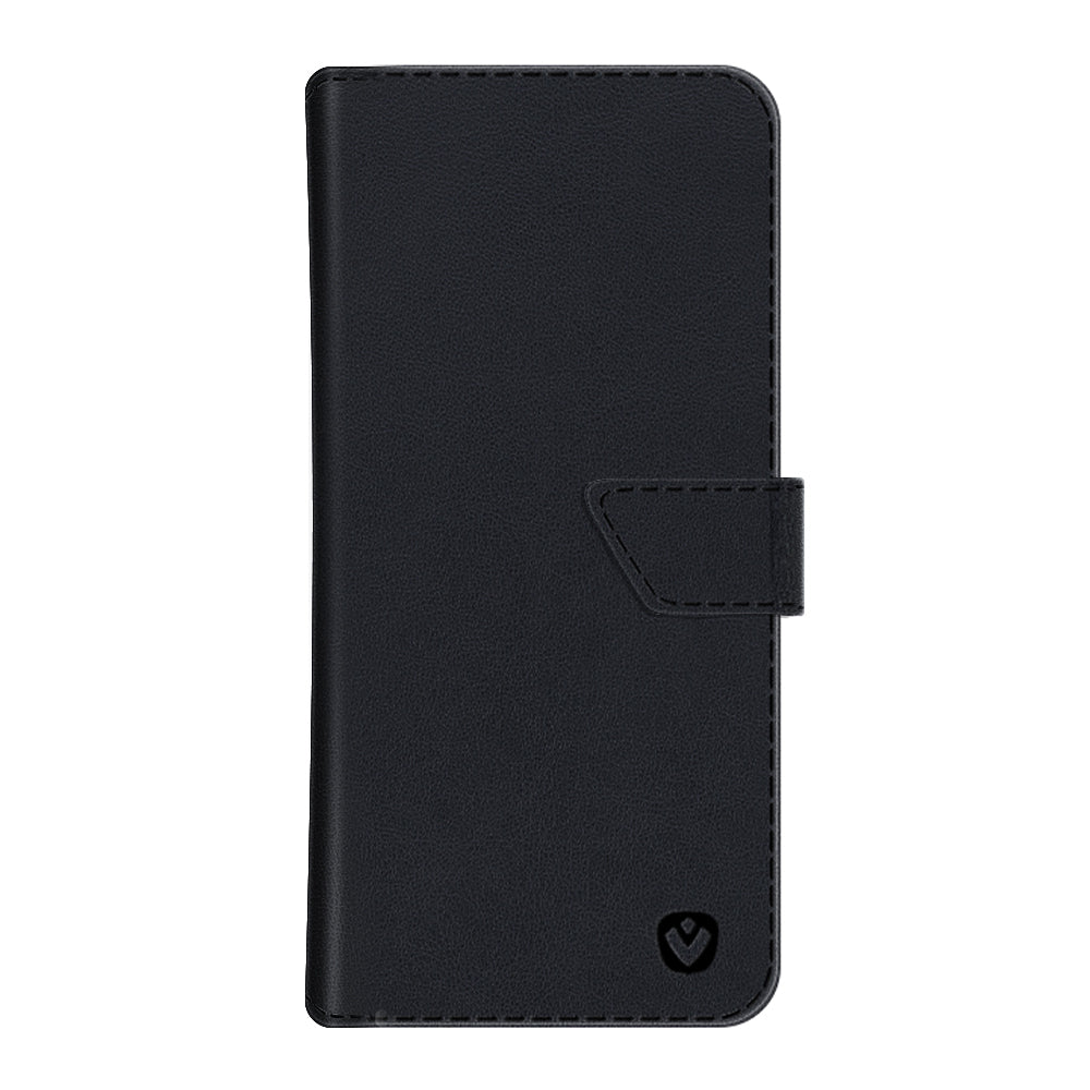 Book Cover Snap Leather Universal Medium Black *combine with SNAP backcover*