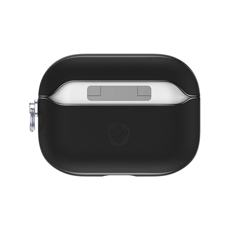 AirPods Case Leather Snap Pro Black
