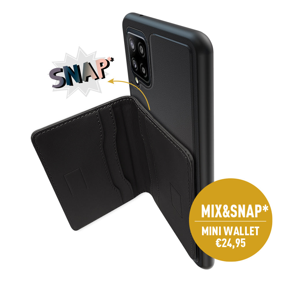 2-in-1 Wallet Leather Samsung Galaxy A42 Black
