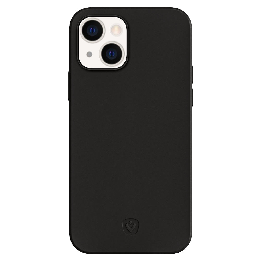 Back Cover Snap Luxury Leather Black iPhone 13 mini