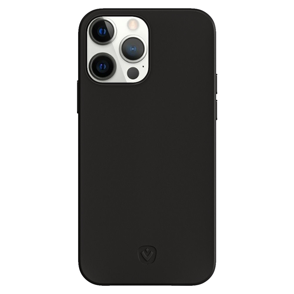 Back Cover Snap Luxury Leather Black iPhone 13 Pro Max