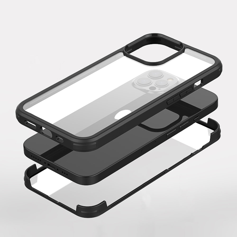 Full Cover Tempered Glass Zwart iPhone 13 Pro