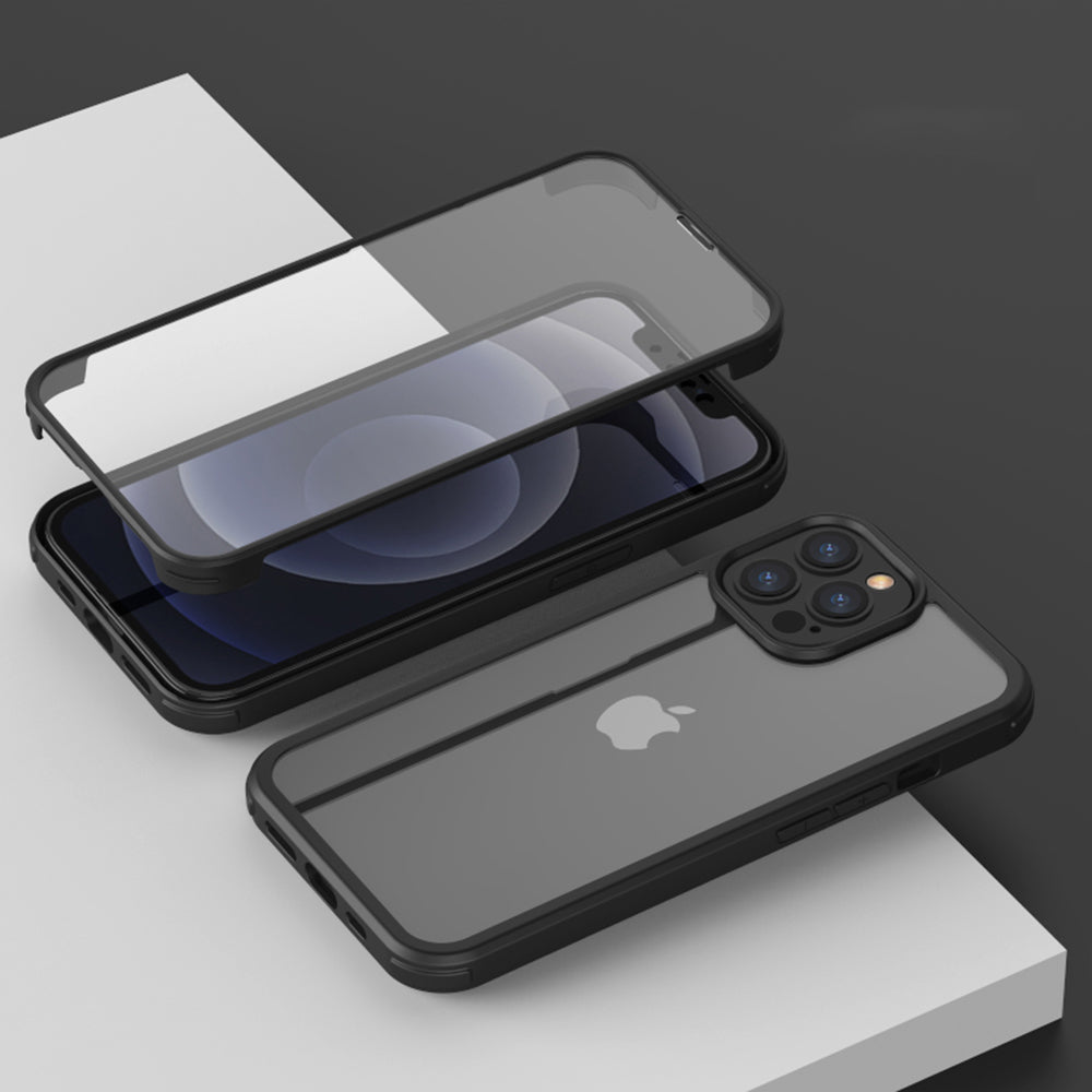 Full Cover Tempered Glass Zwart iPhone 13 Pro