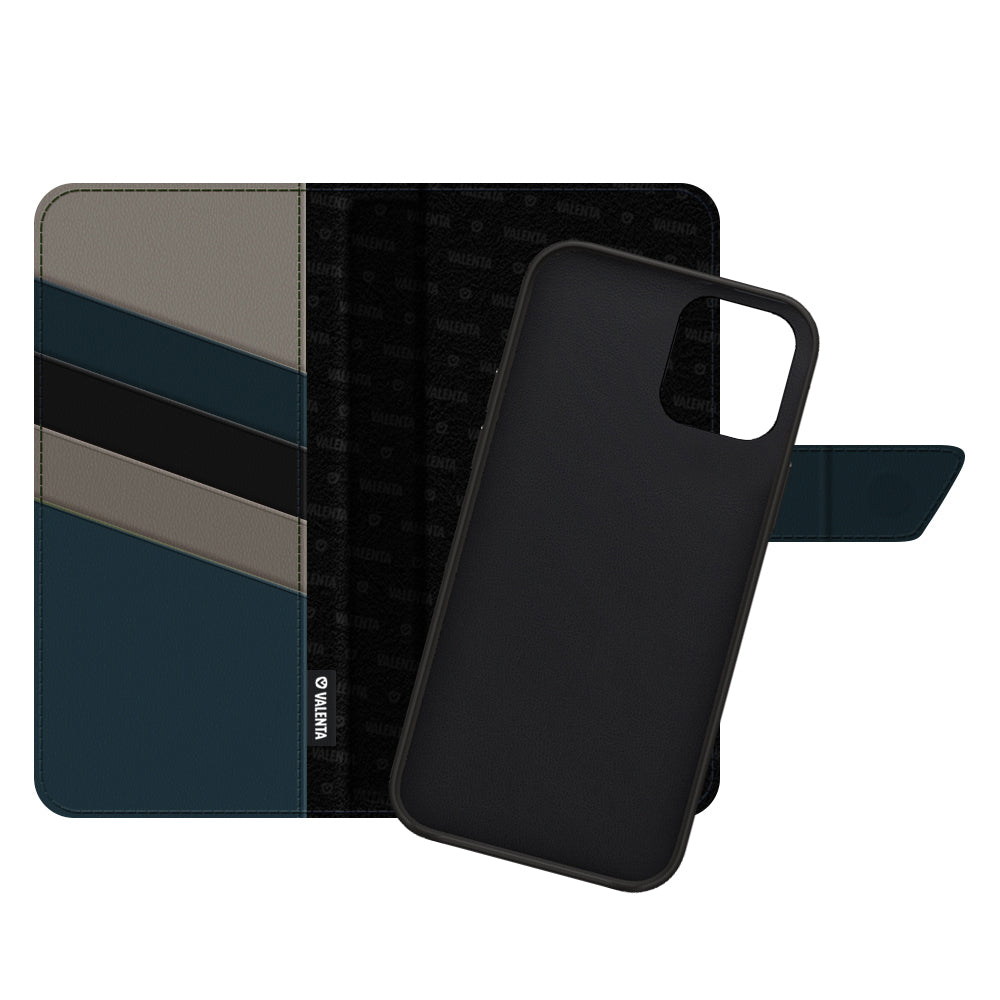2-in-1 Wallet Leather iPhone 12 -12 Pro Black