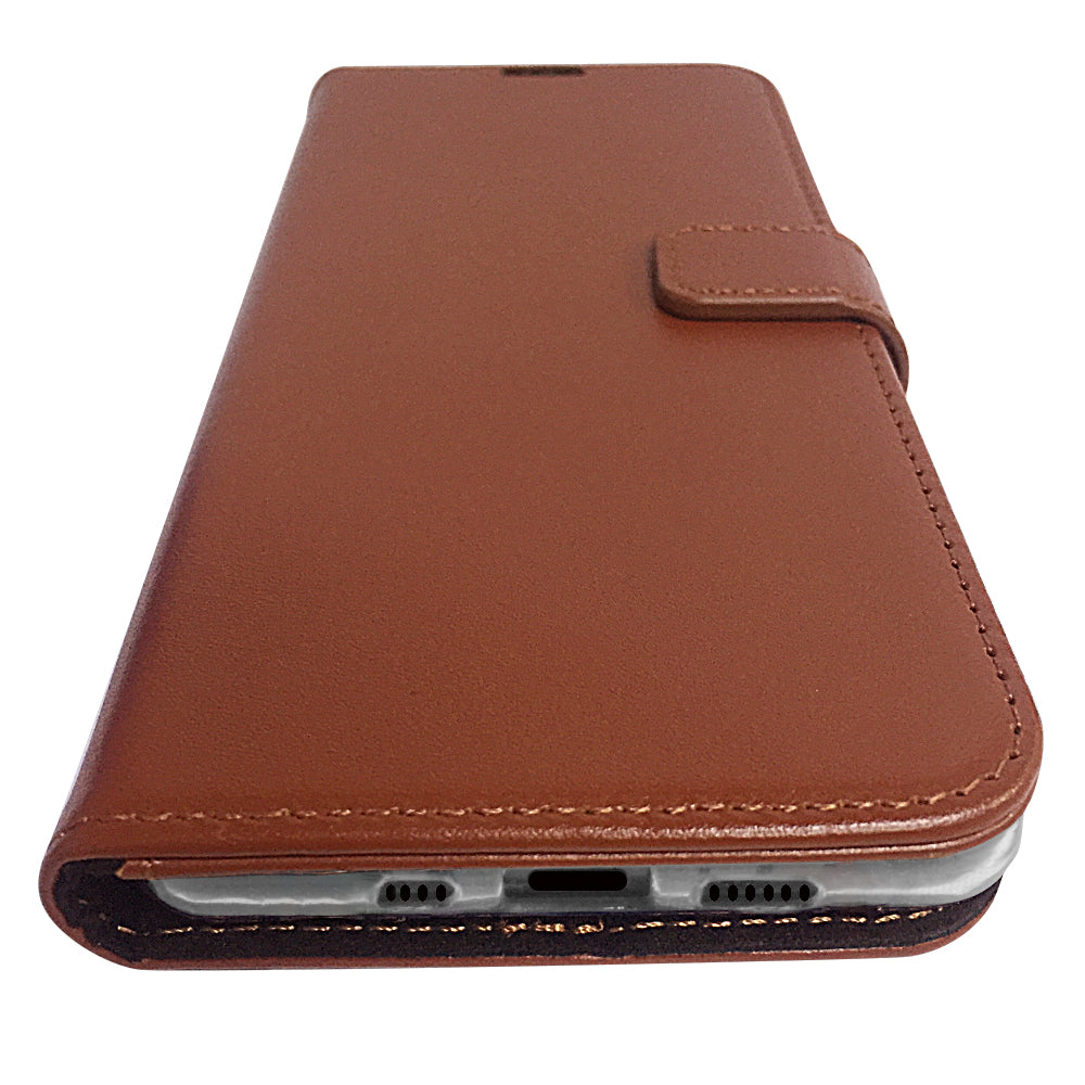 Book Case Leather Brown - iPhone 14 Pro